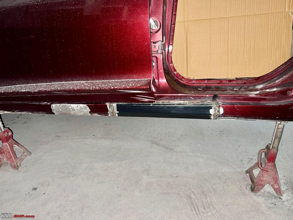 Insurance approves new running board for car: Dealer found repairing it