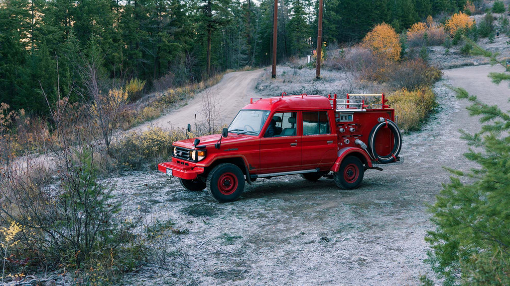RUX Rides - Garret's Ex Fire Truck Land Cruiser