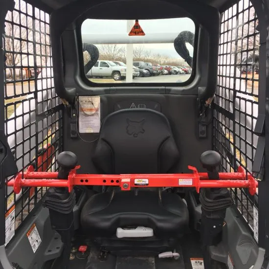 "Skid steer lock"