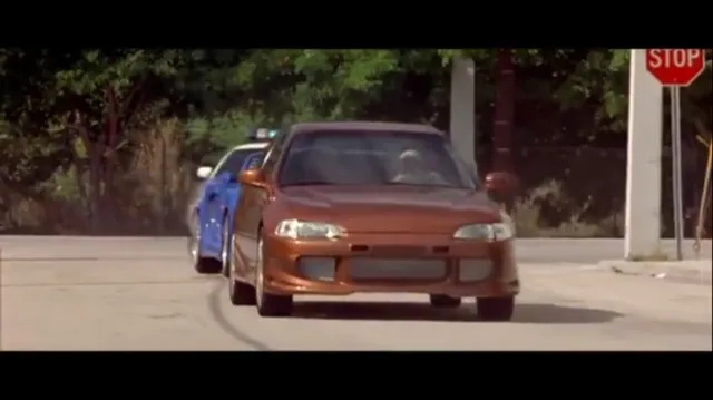 The Fast and the Furious 1994 Honda Civic Interior